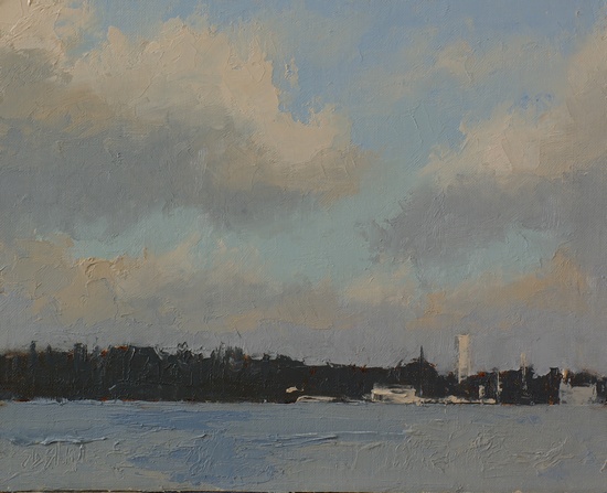 Lake Union (plein air)